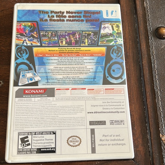 Dance Dance Revolution Hottest Party 2 Wii Game - Picture 2 of 3